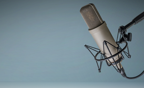 Podcast microphone