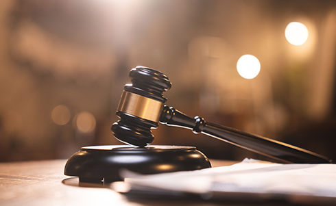 A judges gavel